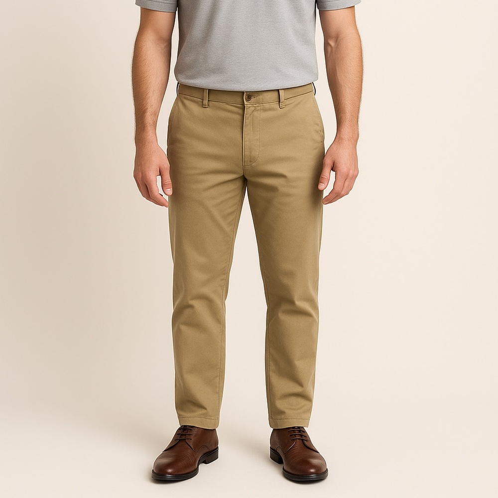 Peter Millar Men’s Classic Fit Chino Pants Khaki Tan Size 32x27